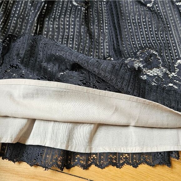 Free People Black Lace Overlay Dress - Picture 5 of 11